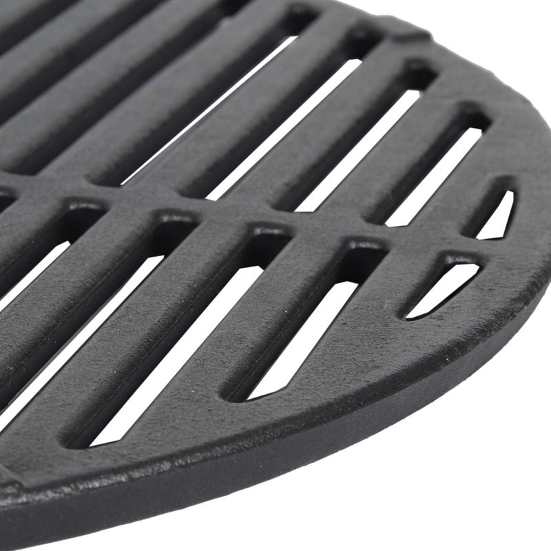 GasSaf 18 3/16" Cast Iron Cooking Grate Replacement for Large Big Green Egg, Kamado Joe Classic, Vision Grill VGKSS-CC2, B-11N1A1-Y2A - Image 5